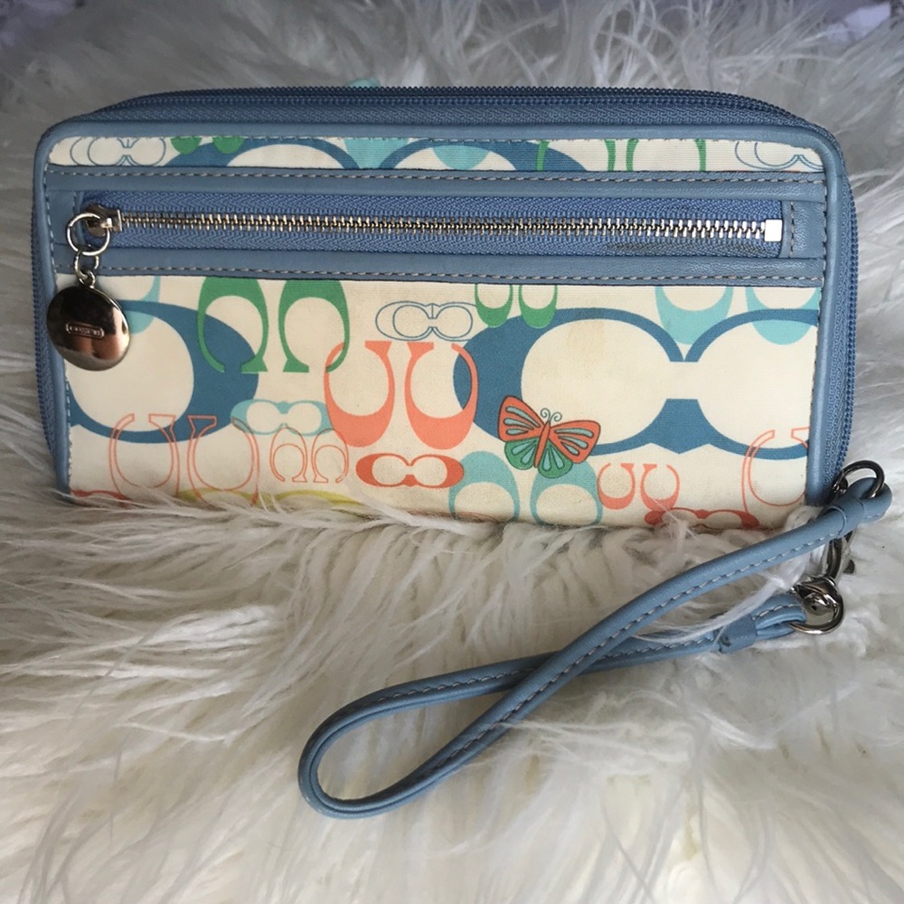 Coach wallet wristlet